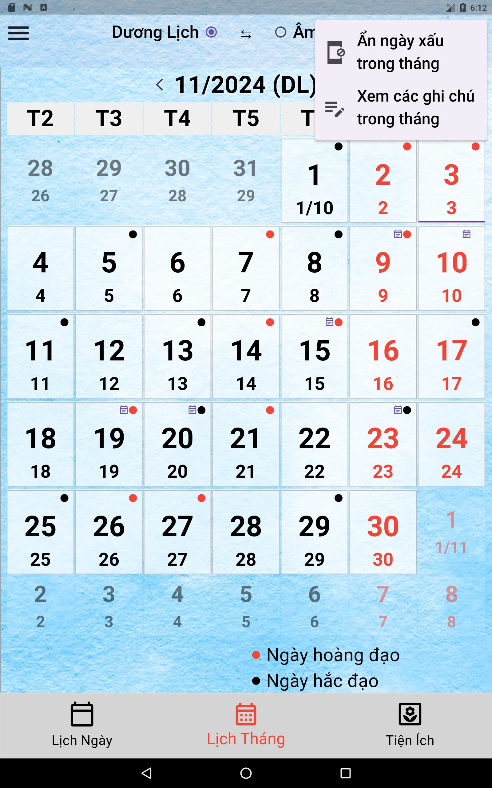 Lịch Âm Dương 2026 screenshot